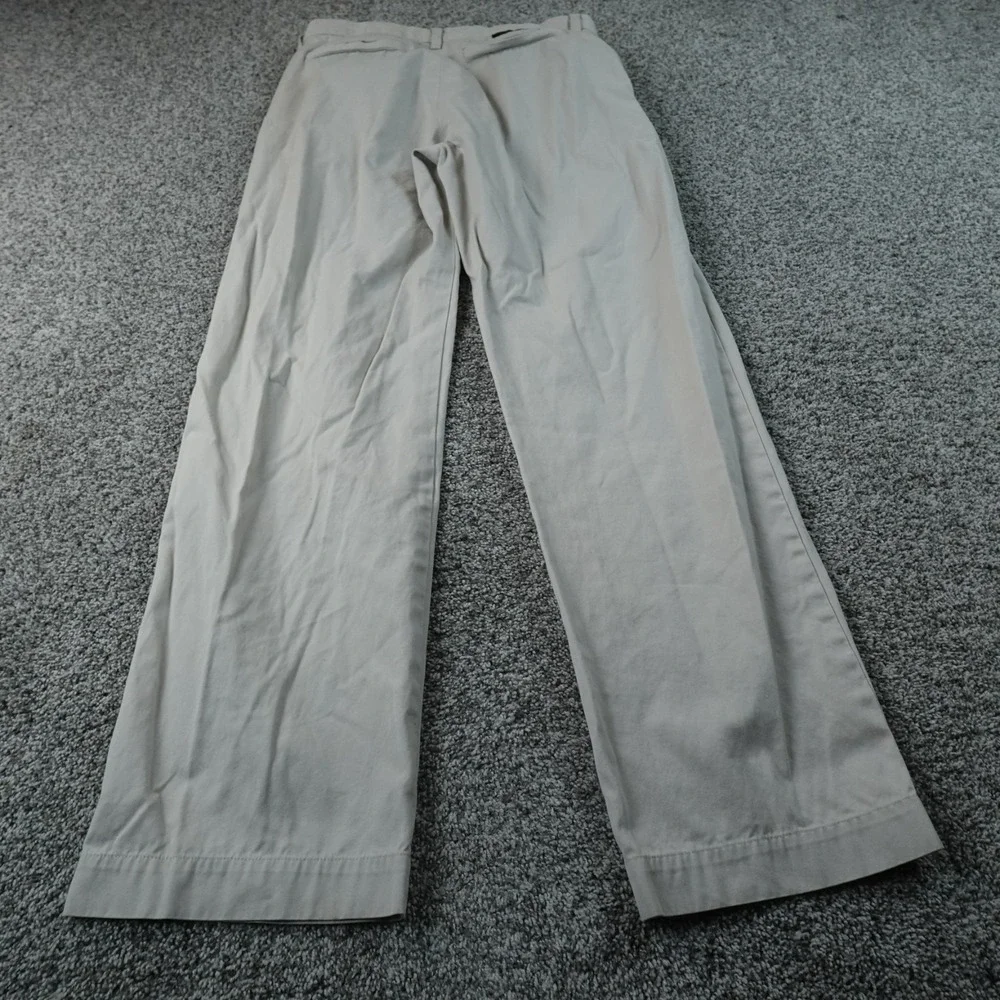 Banana Republic Pants Mens 32X34 Beige Tan Khaki Dawson Chino Trouser Flat Front